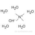 Methanaminium, N, N, N-Trimethyl-, Hydroxid, Hydrat CAS 10424-65-4